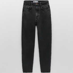 Zara Mom Fit Denim Jeans